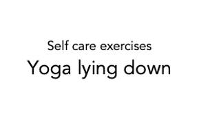 Yoga lying down